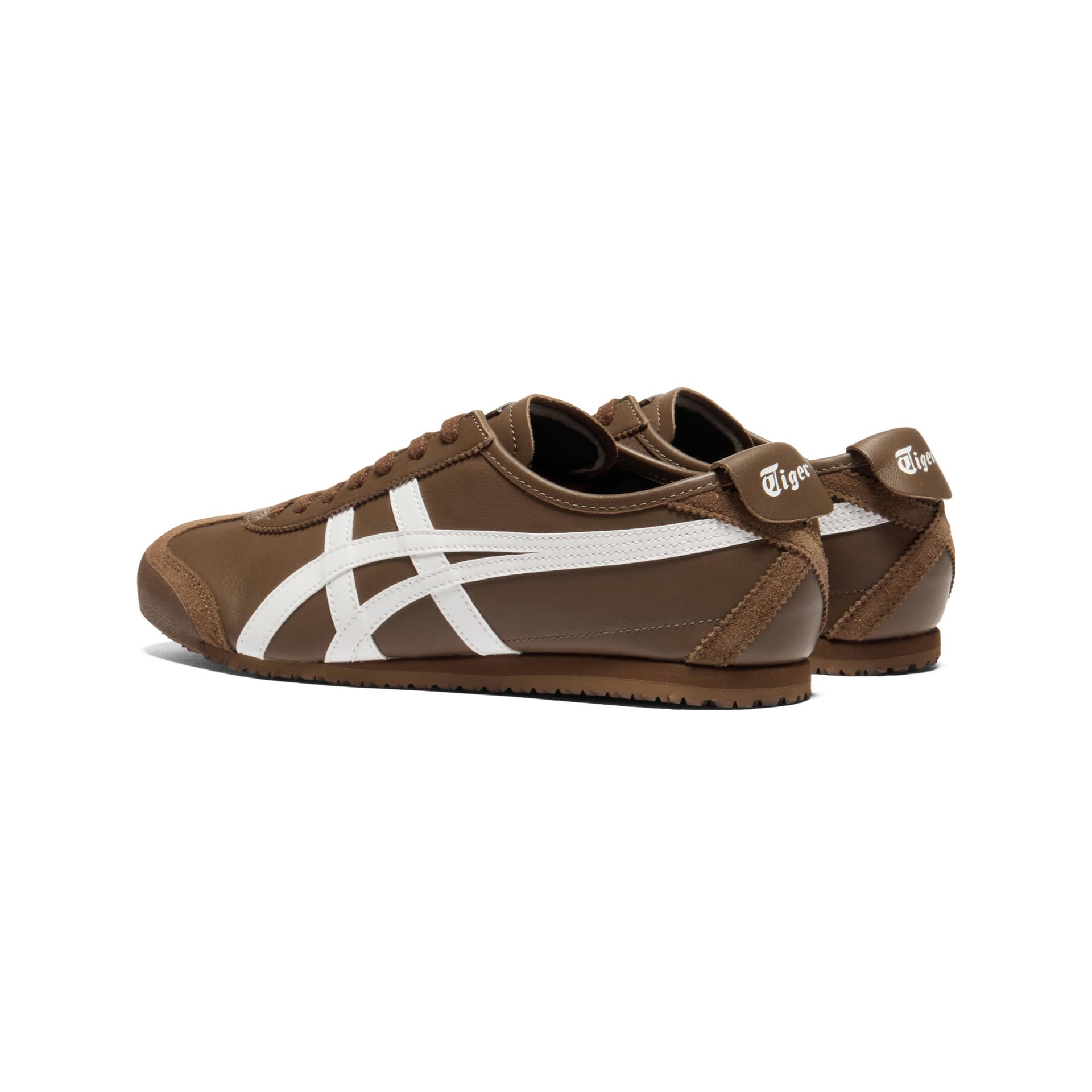 Кроссовки Onitsuka Tiger Mexico 66 Повседневная обувь Унисекс Коричневый - изображение 4