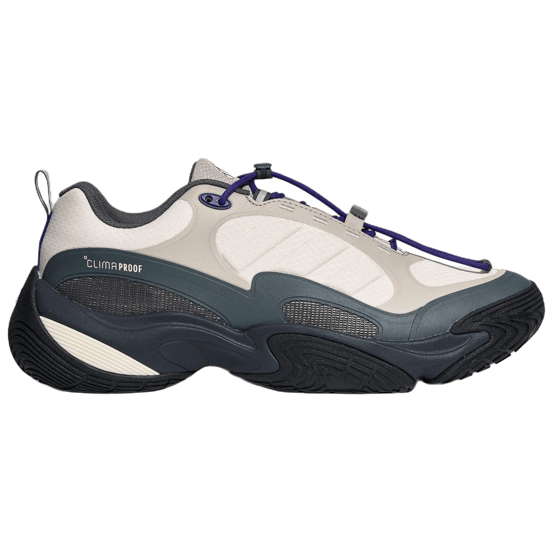 Кроссовки для бега Adidas Climaproof ATR Беговые кроссовки Низкий Топ Белый Темно-серый Светло-коричневый Унисекс - изображение 2