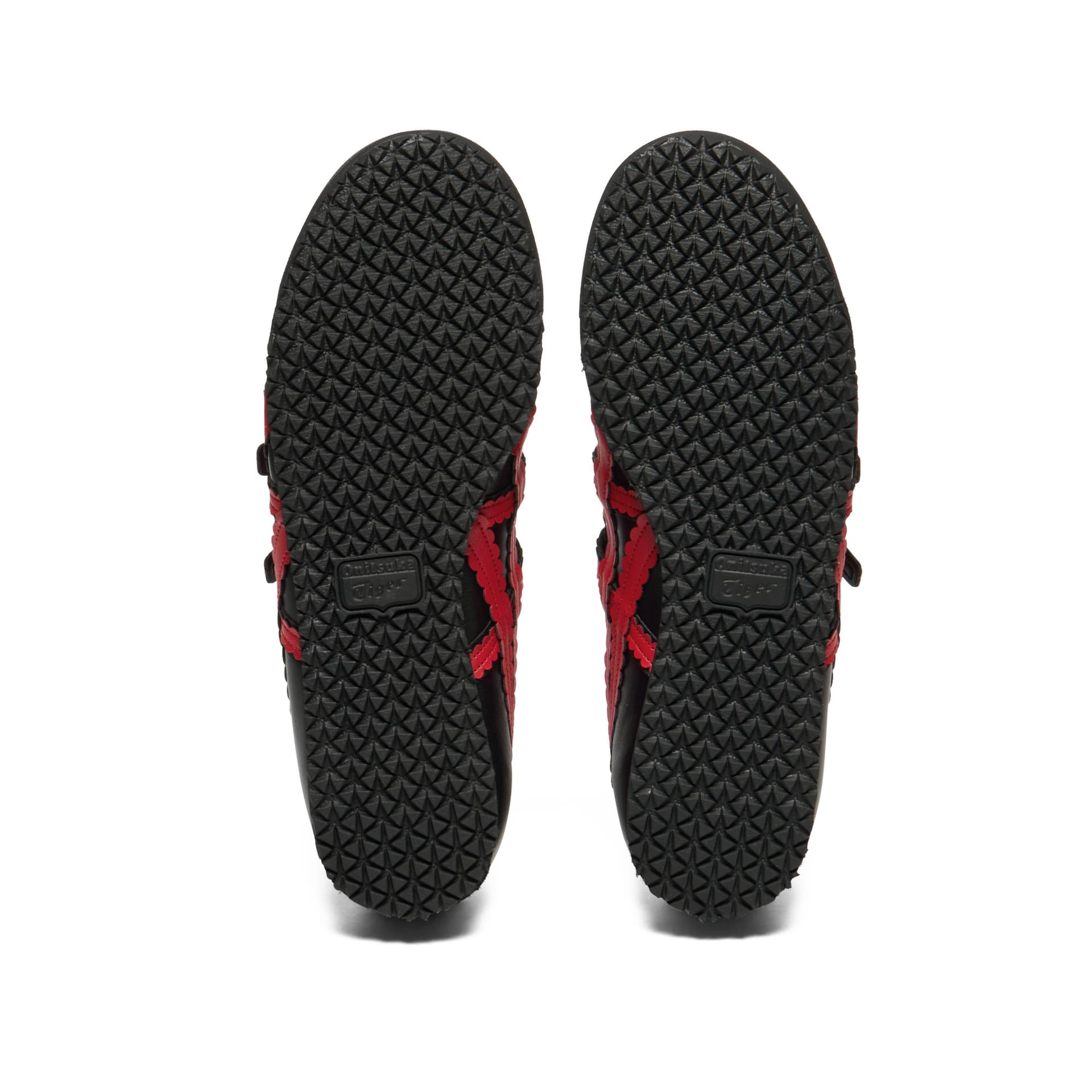 Onitsuka Tiger MEXICO 66 TGRS Туфли Мэри Джейн Low Топ Черный Красный Унисекс - изображение 7