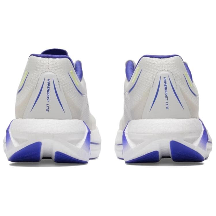 Кроссовки для бега Adidas HYPERBOOST Беговые кроссовки Low Топ Белый и синий цвет Унисекс - изображение 3