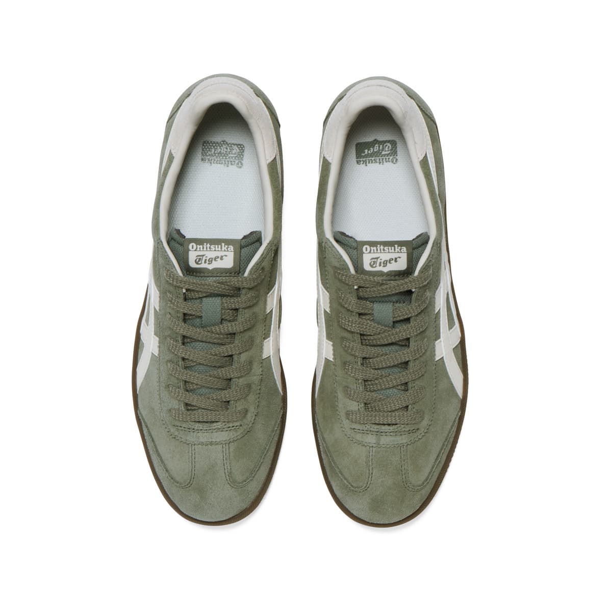 Кроссовки Onitsuka Tiger Tokuten Кеды немецкой армии (GAT) Low Топ Зелёный Унисекс - изображение 5