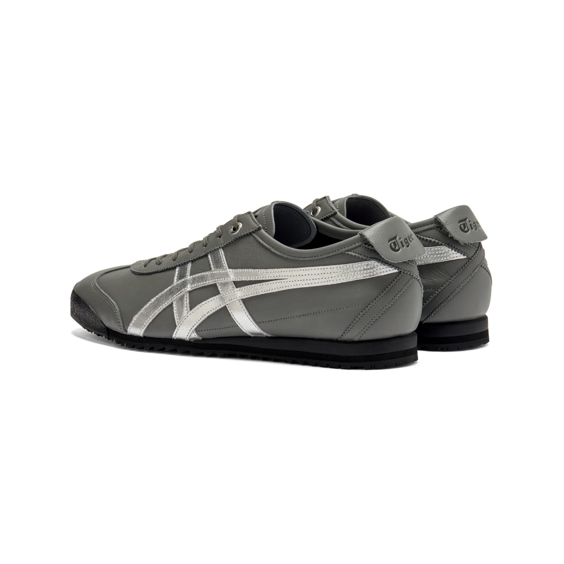 Кроссовки Onitsuka Tiger MEXICO 66 SD Повседневная обувь Низкий Топ Серый Серебряный Унисекс - изображение 4