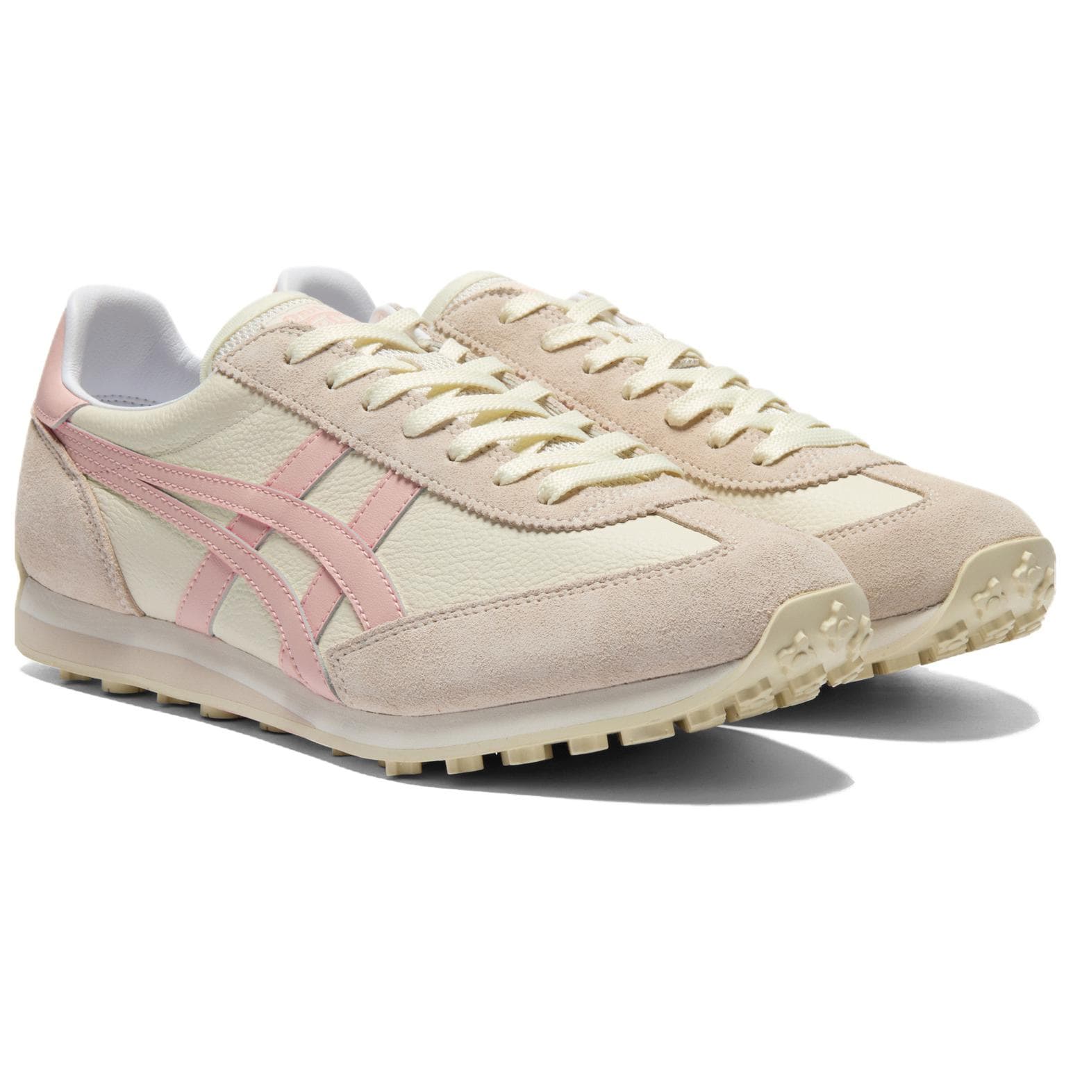 Кроссовки Onitsuka Tiger Edr 78 Cortez Обувь Низкий Верх Повседневная Унисекс Бежевый Розовый - изображение 3