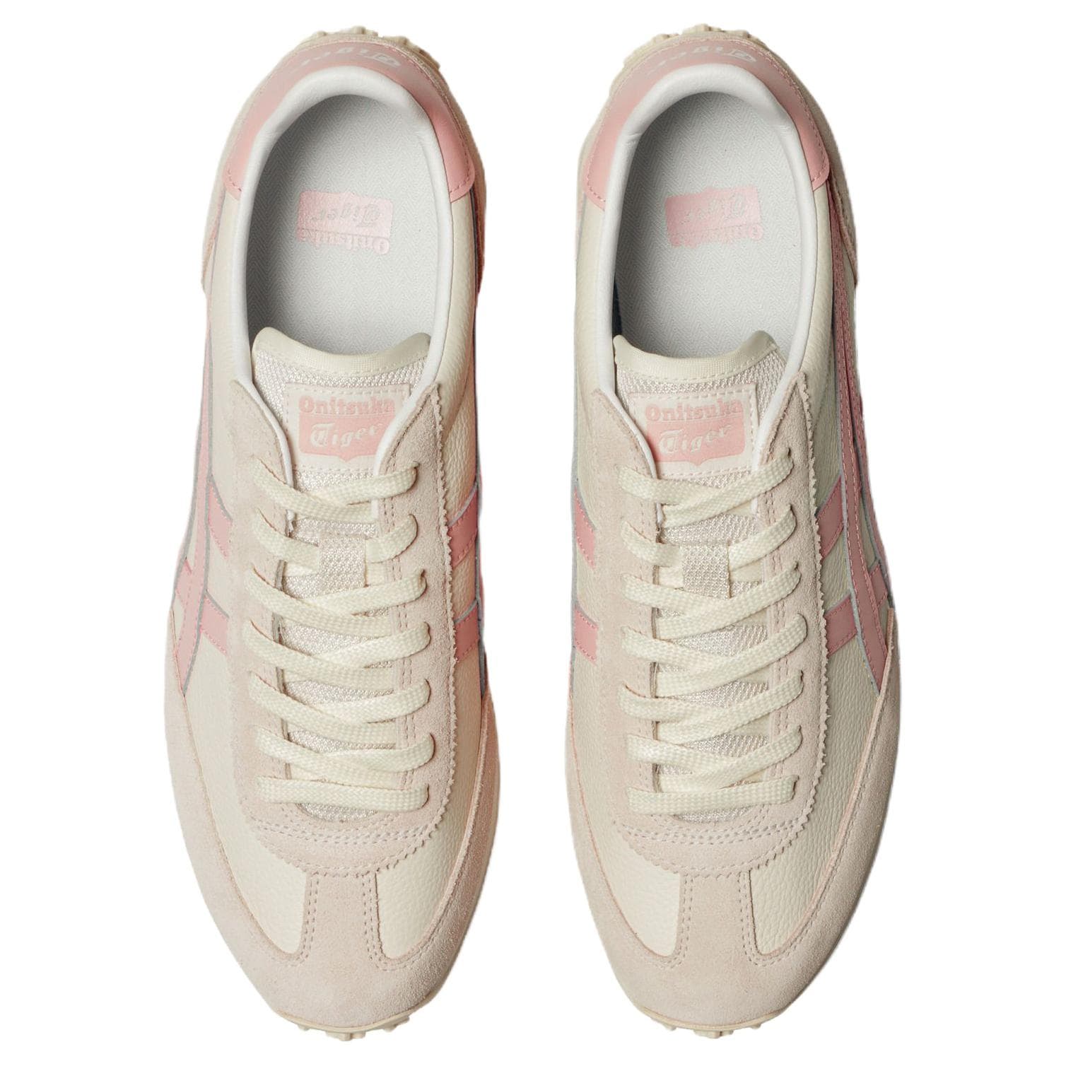 Кроссовки Onitsuka Tiger Edr 78 Cortez Обувь Низкий Верх Повседневная Унисекс Бежевый Розовый - изображение 5