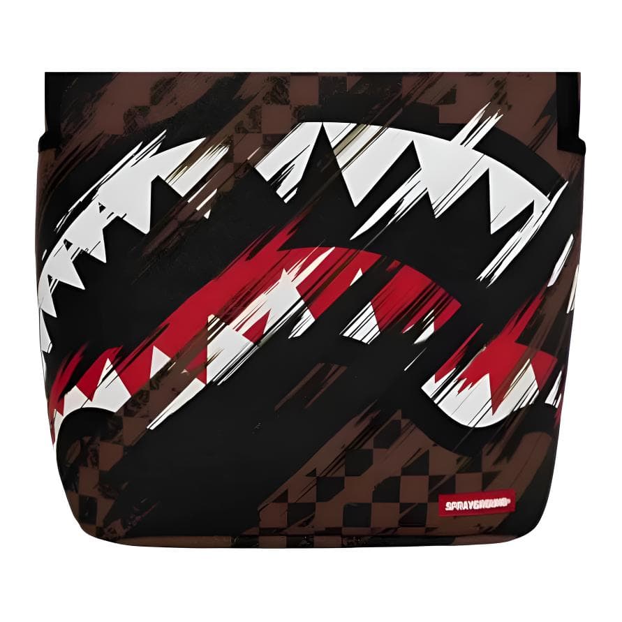 Рюкзак SPRAYGROUND PVC Рюкзаки Обычный (стандартный) Женские Коричнево-черный - изображение 5