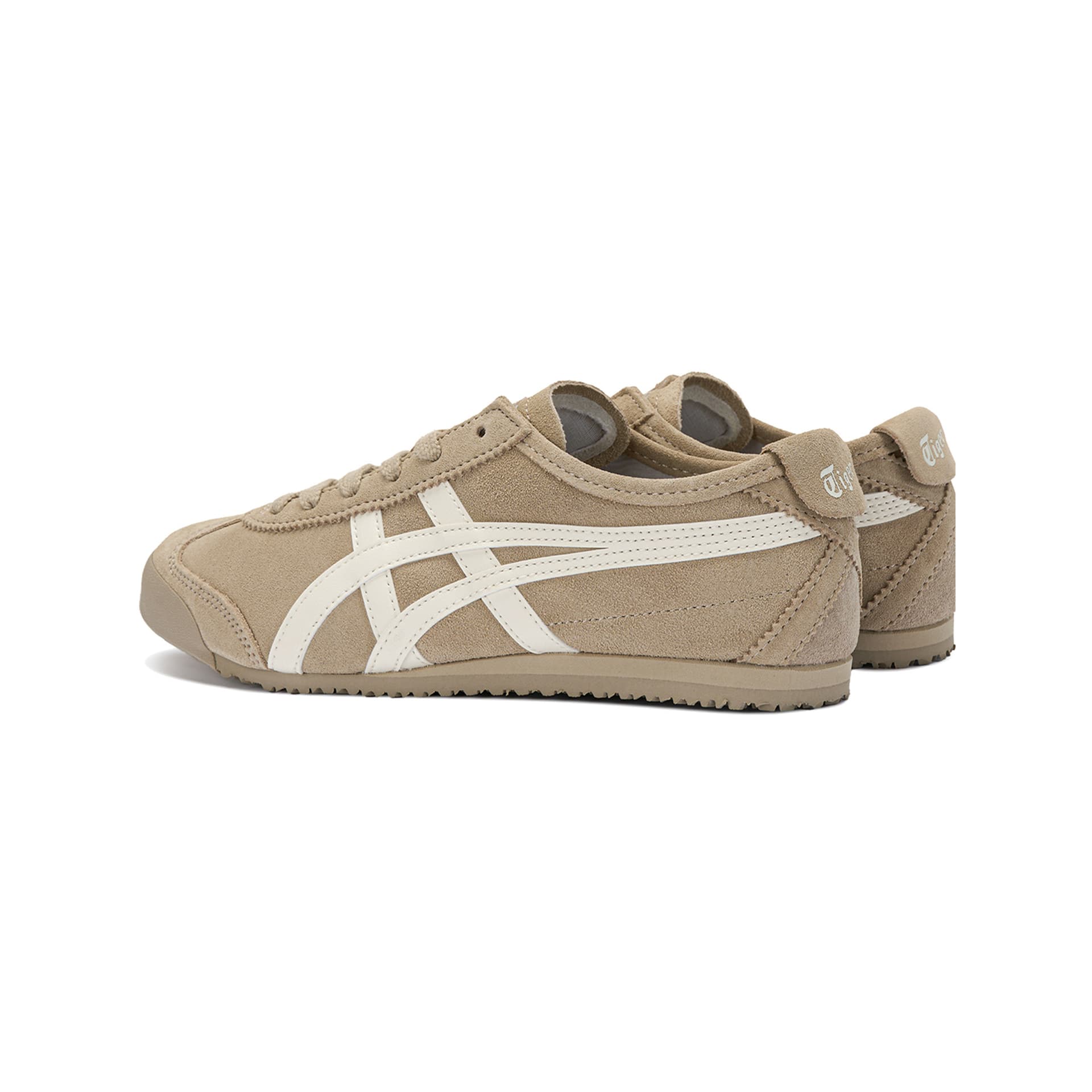 Кроссовки Onitsuka Tiger Mexico 66 Low Топ Повседневная обувь Унисекс Коричневый - изображение 4