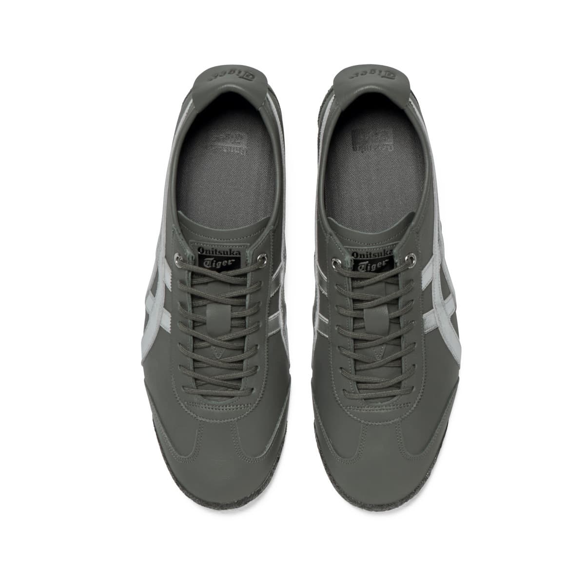 Кроссовки Onitsuka Tiger MEXICO 66 SD Повседневная обувь Низкий Топ Серый Серебряный Унисекс - изображение 5