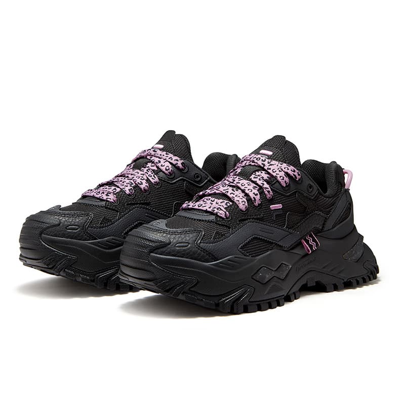 Кроссовки FILA FUSION Bianco Low-Top Massive Sneakers Женские Черный Сельдь Серый - изображение 3