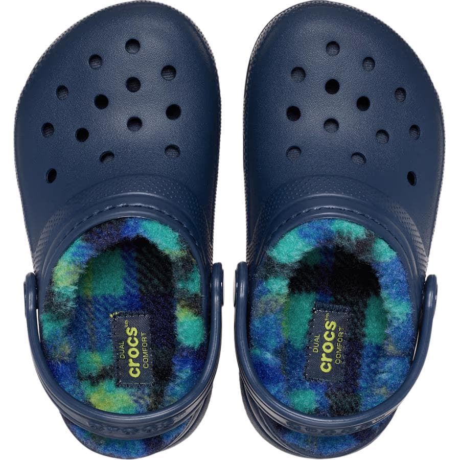 CROCS Classic Lined Детские сабо Синий Kids - изображение 3