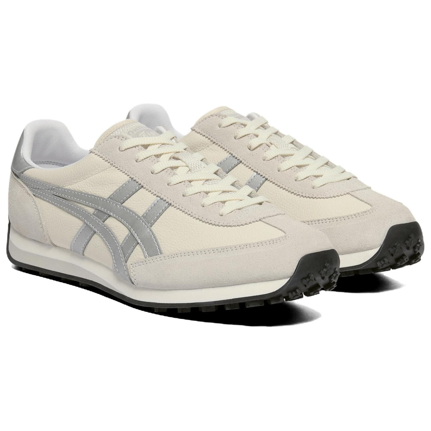 Кроссовки Onitsuka Tiger Edr 78 Low Топ Повседневная обувь Унисекс Бежевый серебристый - изображение 3
