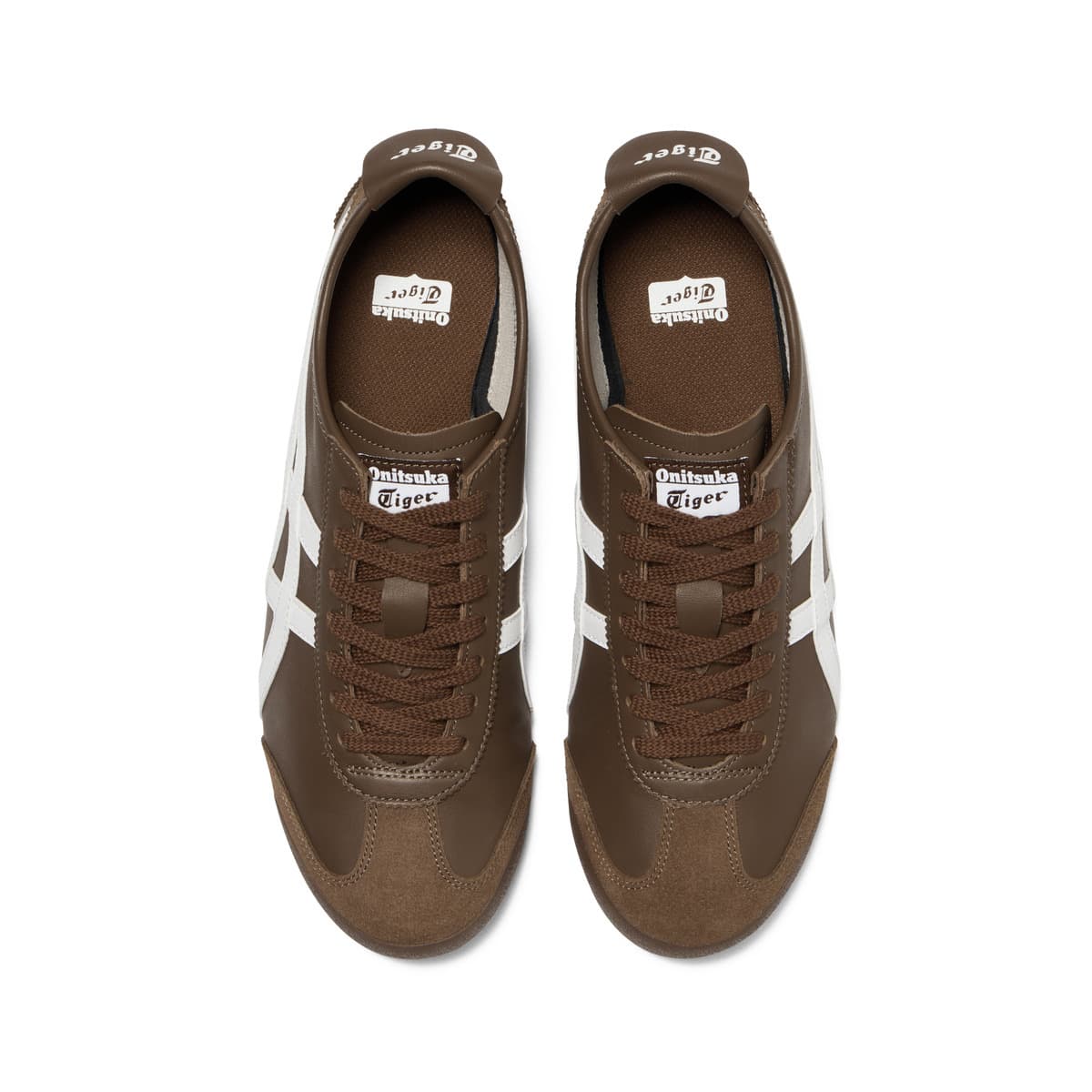 Кроссовки Onitsuka Tiger Mexico 66 Повседневная обувь Унисекс Коричневый - изображение 5