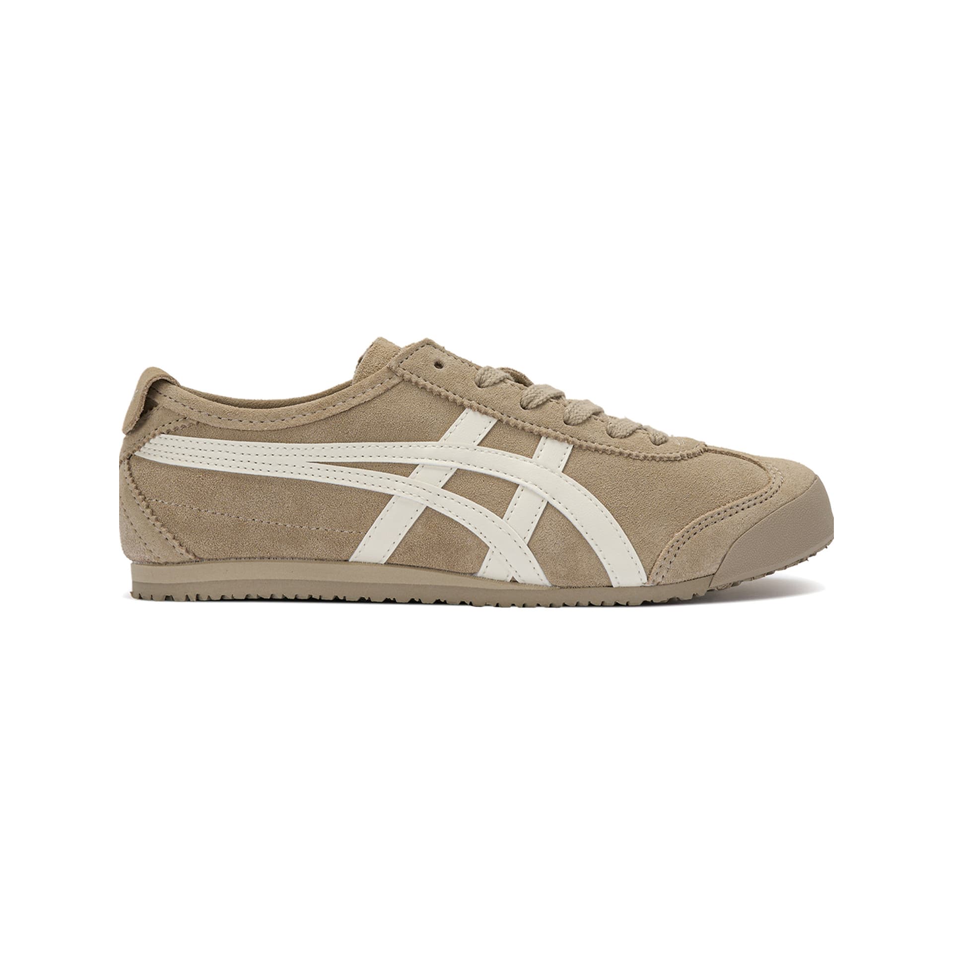 Кроссовки Onitsuka Tiger Mexico 66 Low Топ Повседневная обувь Унисекс Коричневый - изображение 2