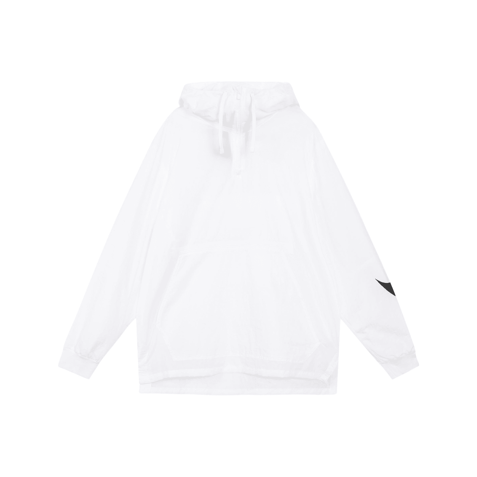 Демисезонная куртка Nike Big Swoosh Half-Zip Hoodie White - изображение 1