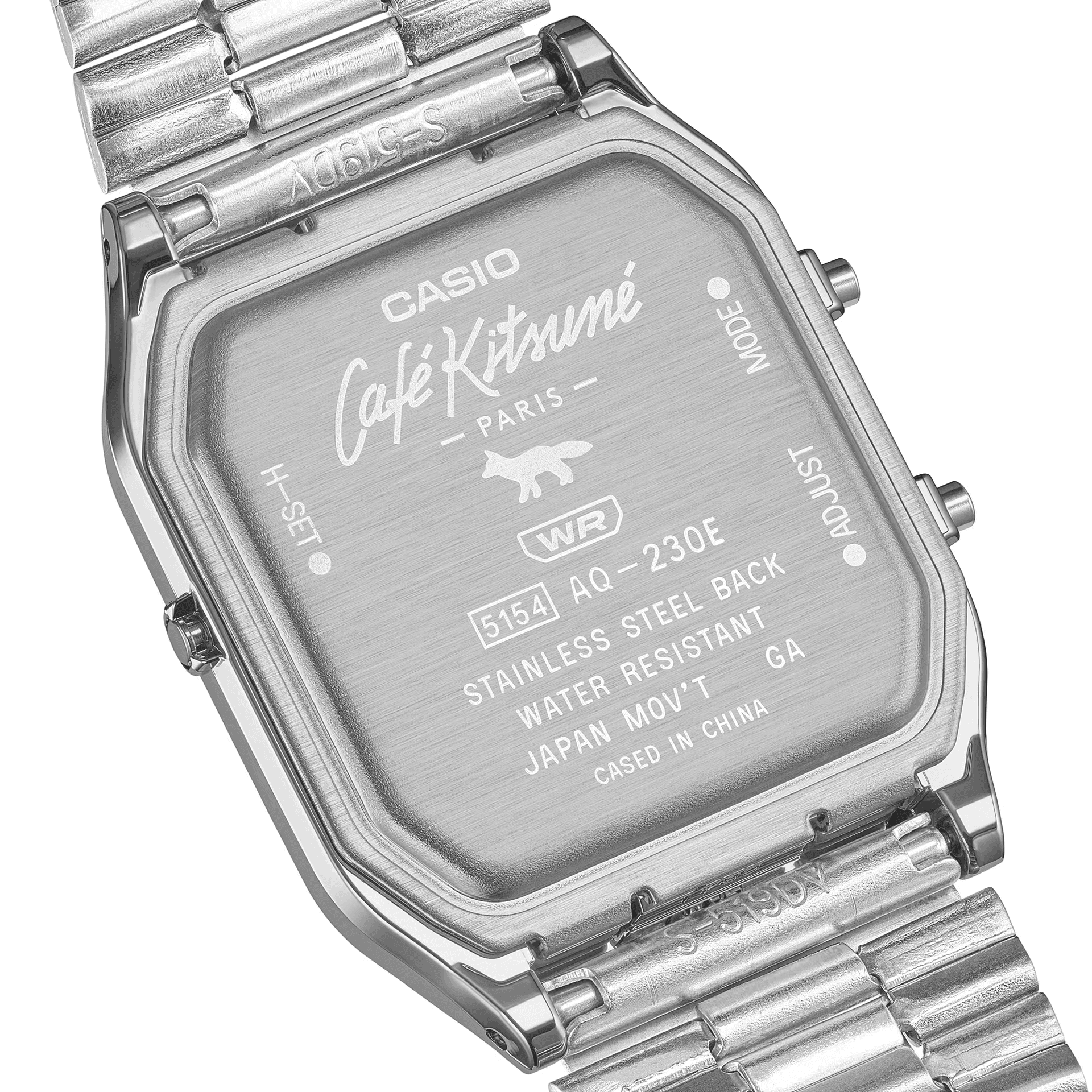 Часы CASIO Кварцевый механизм Унисекс Винтажный модель Часы 38,8мм*29,8мм*8,1мм Зеленый - изображение 4