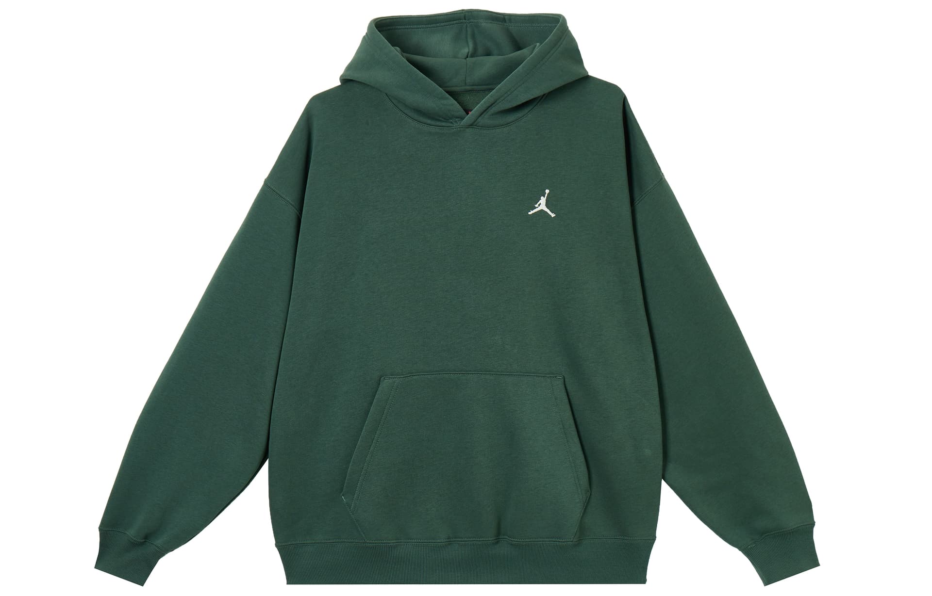 Худи Jordan Brooklyn Fleece Худи-ханьфу Мужской Темно-зеленый Парусный белый - изображение 1