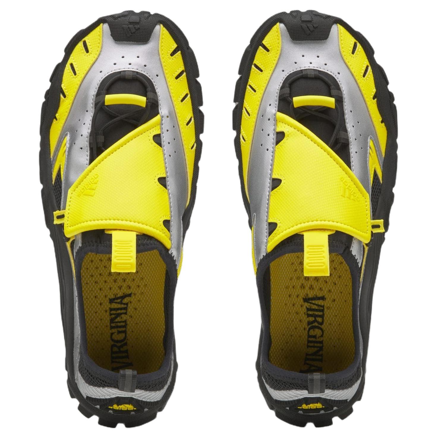Кроссовки Adidas Watermoc Повседневная обувь Low Топ Желтый белый Унисекс - изображение 3