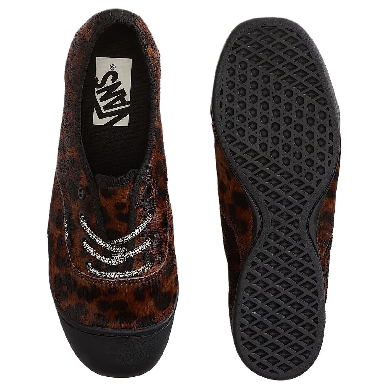 Кроссовки Vans Premium Authentic Лоу-топы Повседневная обувь Женские Коричневый - изображение 4