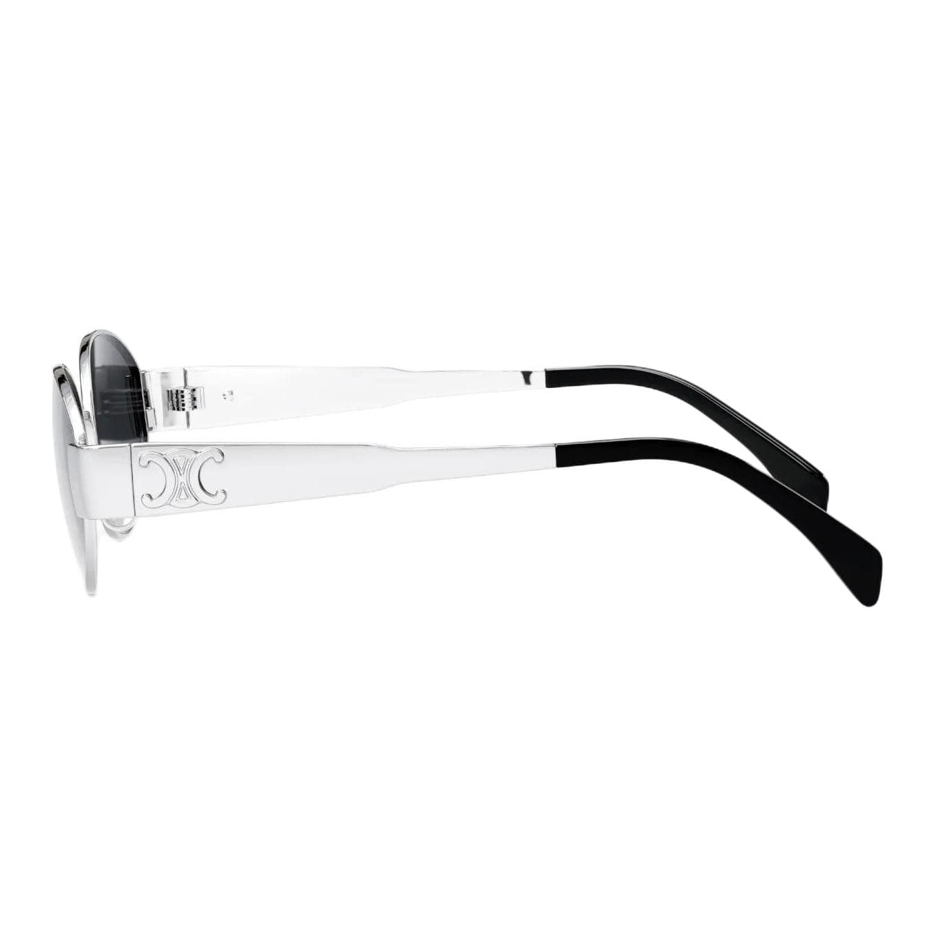 Солнцезащитные очки CELINE Oval Silver - изображение 3