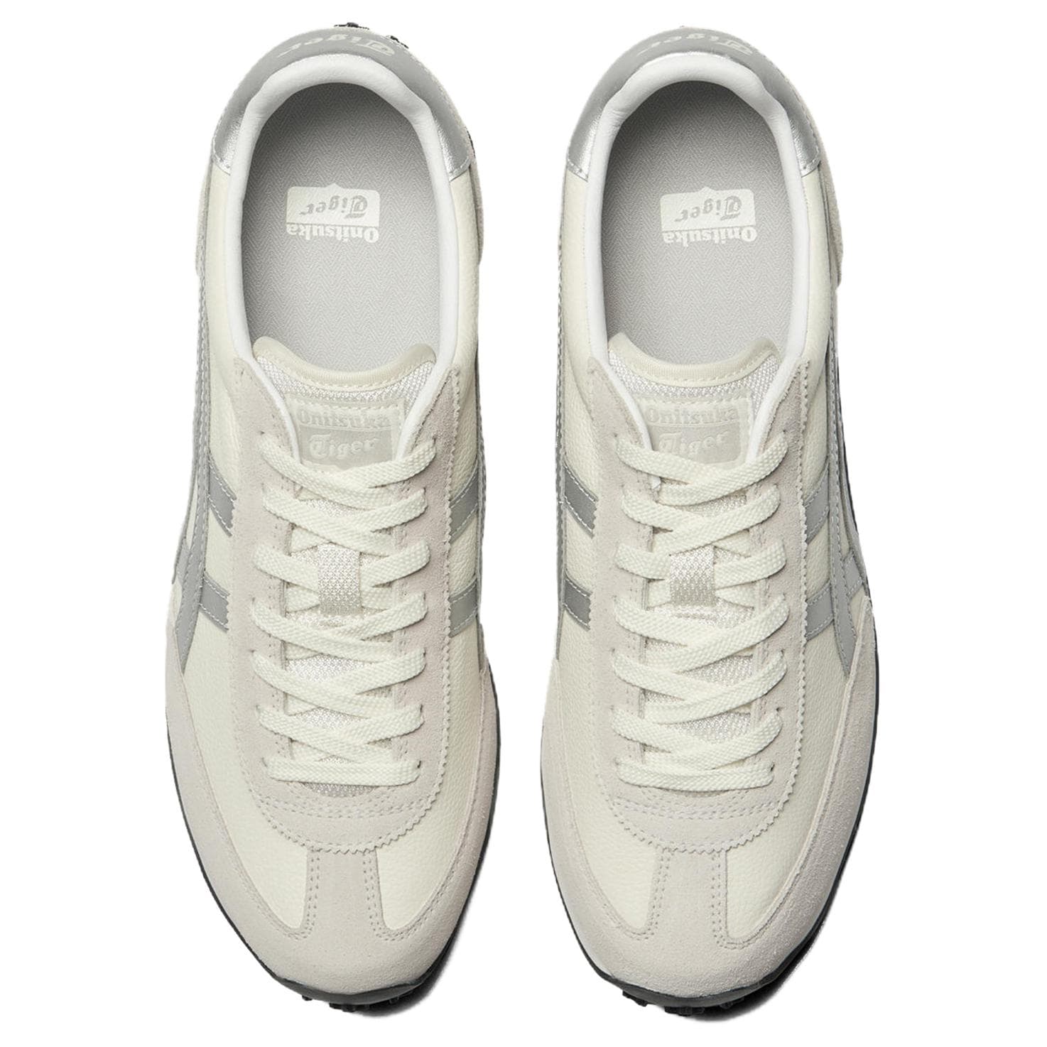 Кроссовки Onitsuka Tiger Edr 78 Low Топ Повседневная обувь Унисекс Бежевый серебристый - изображение 5