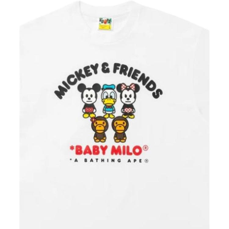 Футболка A BATHING APE Disney Унисекс T-рубашки - изображение 4