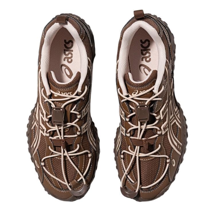 Кроссовки для бега ASICS Гель AMMG Беговые кроссовки Низкий Топ Коричневый Унисекс - изображение 5