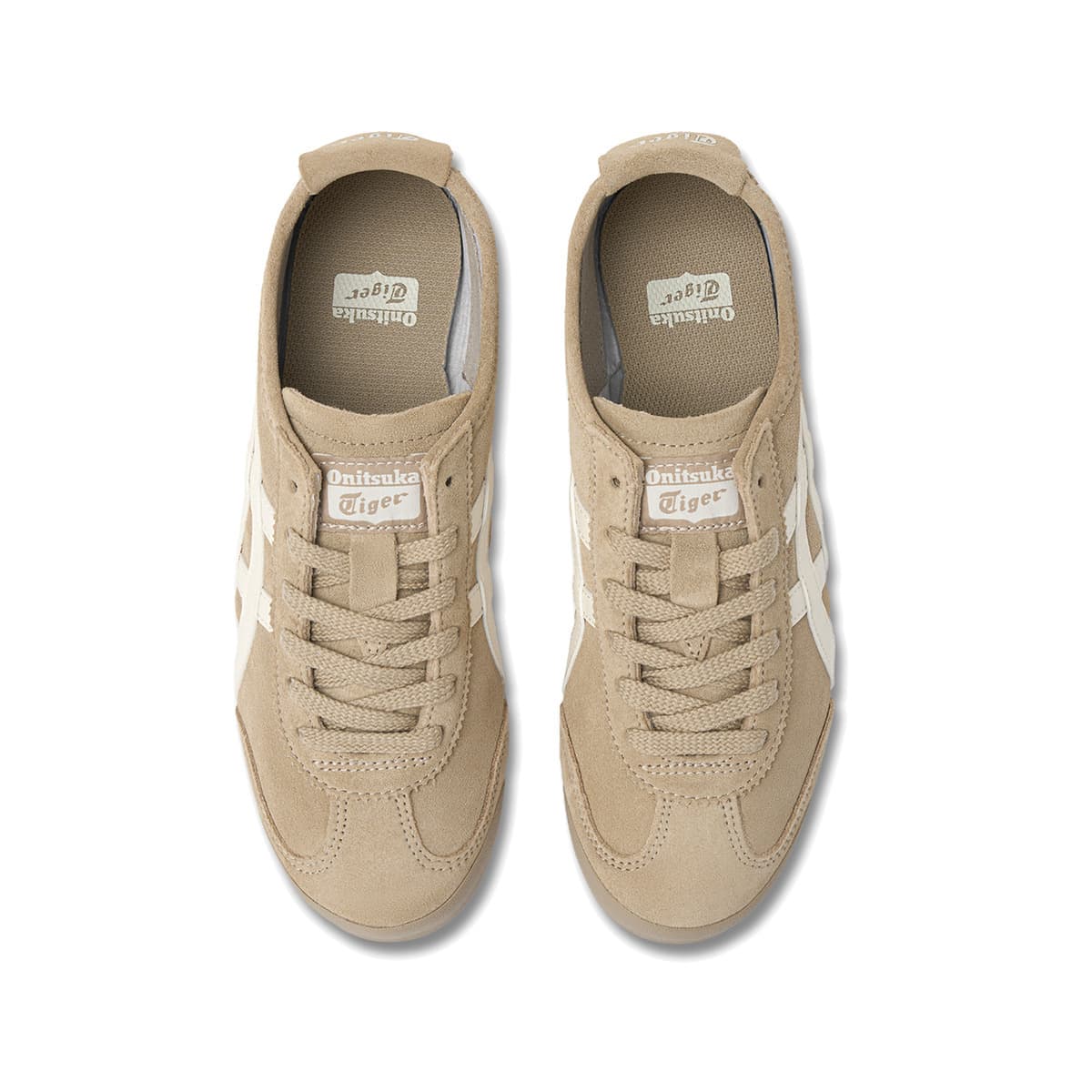 Кроссовки Onitsuka Tiger Mexico 66 Low Топ Повседневная обувь Унисекс Коричневый - изображение 5