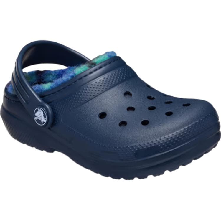 CROCS Classic Lined Детские сабо Синий Kids - изображение 2