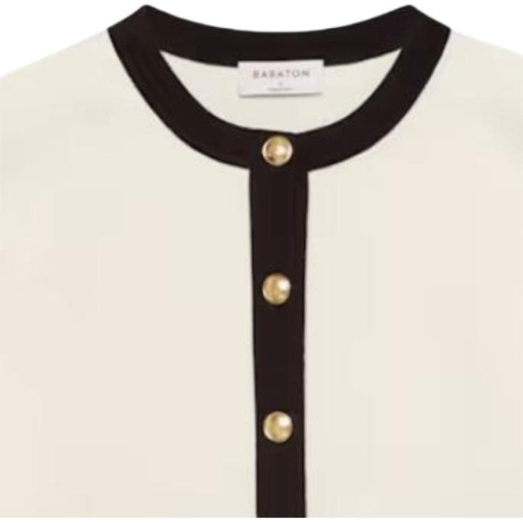 Кофта ARITZIA SS25 BABATON Approach Кардиган с короткими рукавами Трикотаж Женский - изображение 3