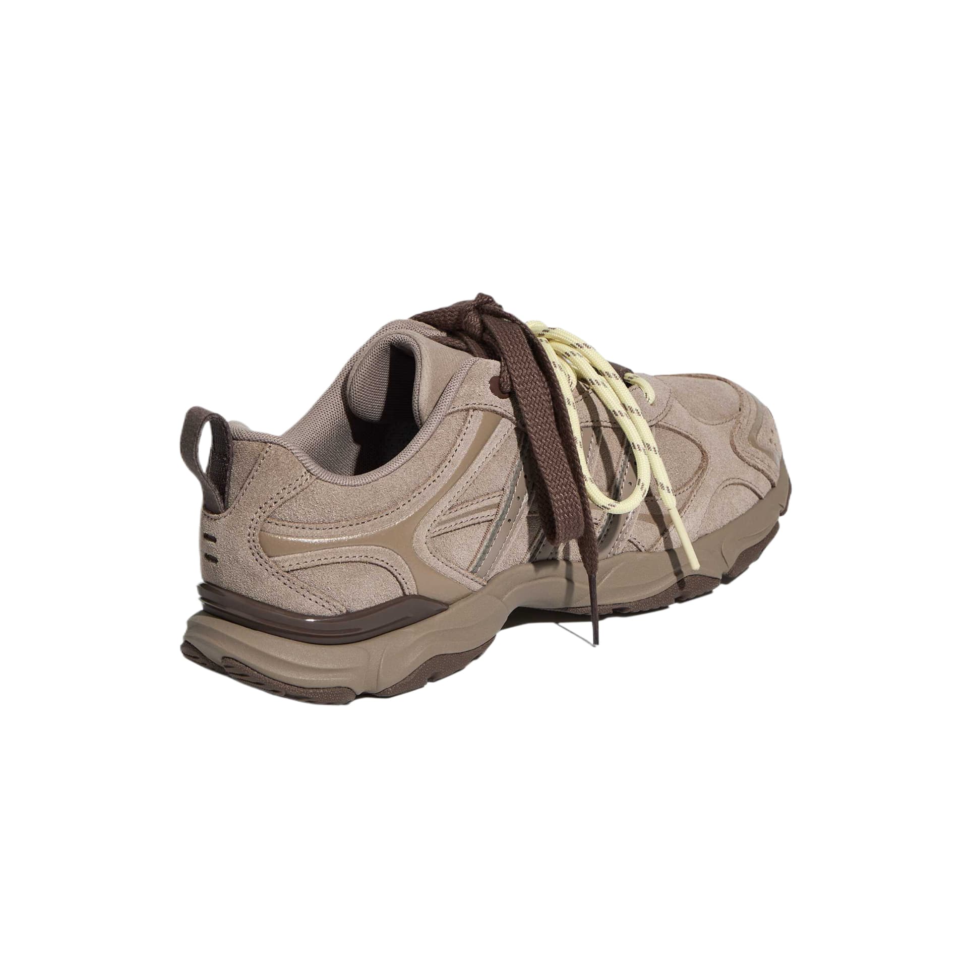 Кроссовки Adidas WHISPER GLIDE Повседневная обувь Низкий Топ Розовый Коричневый Землистый Коричневый Близкий Желтый Женские - изображение 4