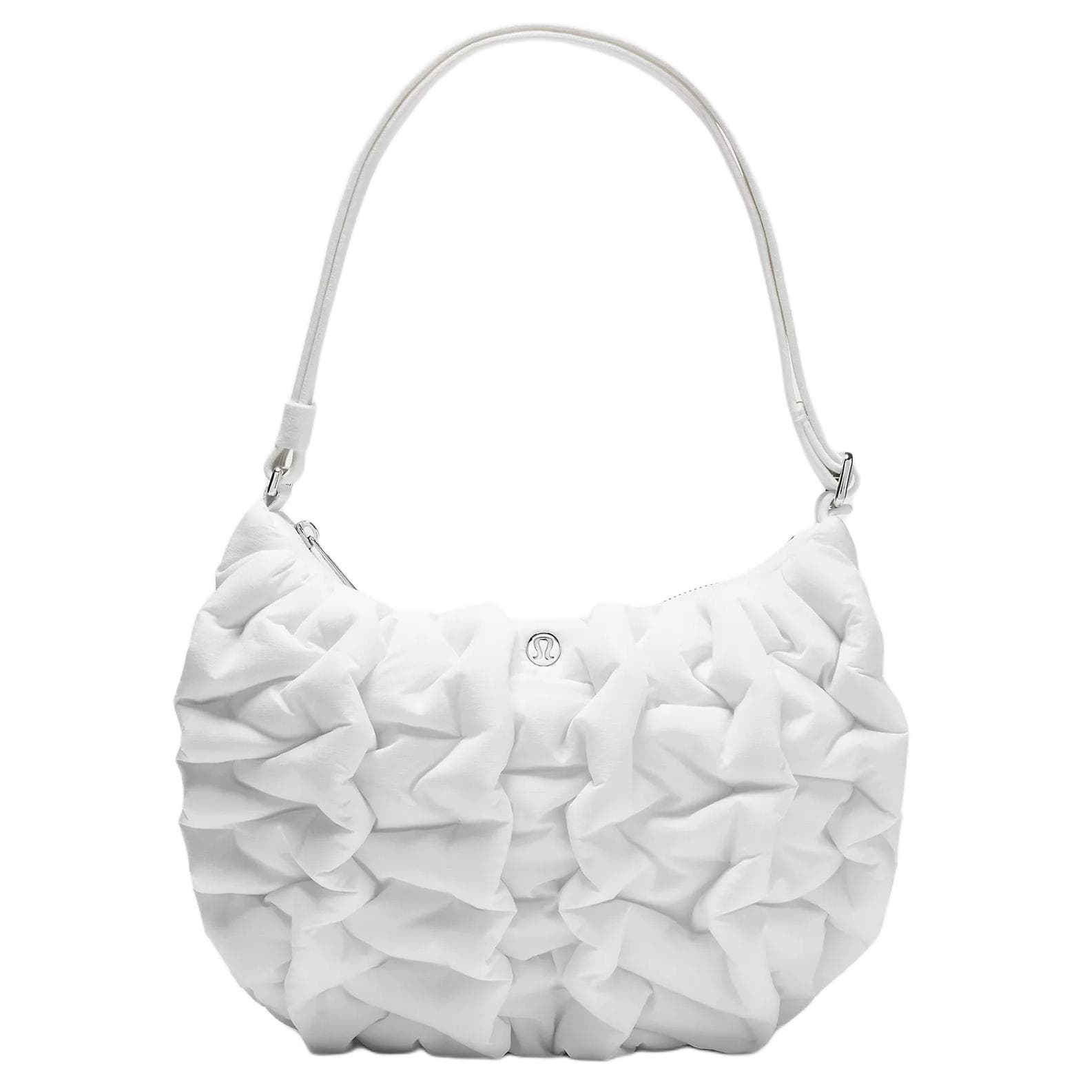 Сумка через плечо Lululemon Crossbody сумка Белый Серебряный WHT SLVR Унисекс - изображение 1