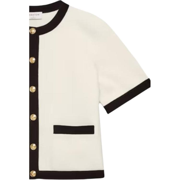 Кофта ARITZIA SS25 BABATON Approach Кардиган с короткими рукавами Трикотаж Женский - изображение 2