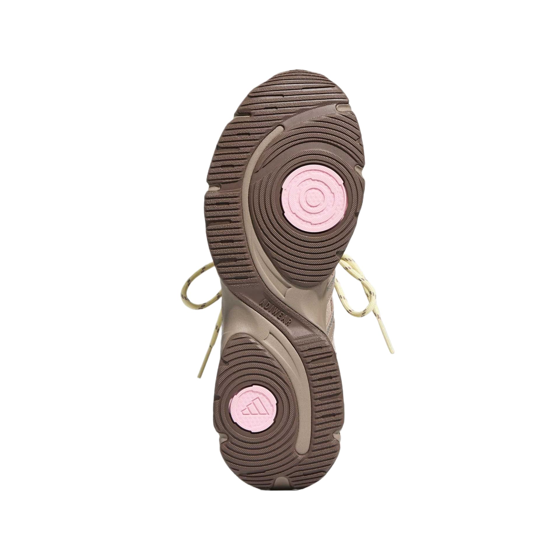 Кроссовки Adidas WHISPER GLIDE Повседневная обувь Низкий Топ Розовый Коричневый Землистый Коричневый Близкий Желтый Женские - изображение 6