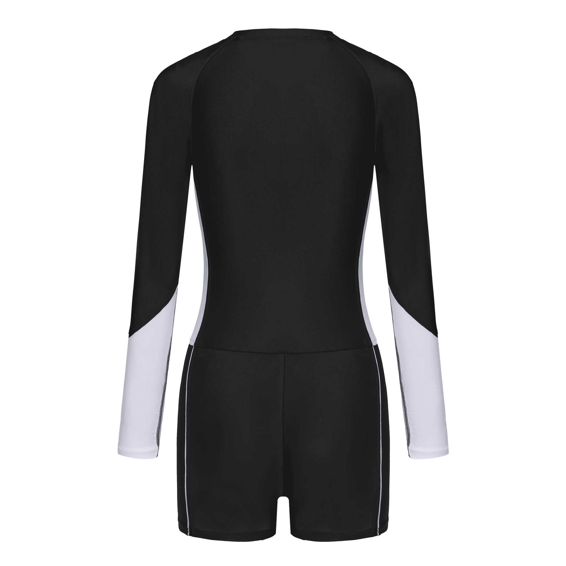 DECATHLON Ван-Пис Купальник Женские Дымчатый Черный Снег - изображение 2