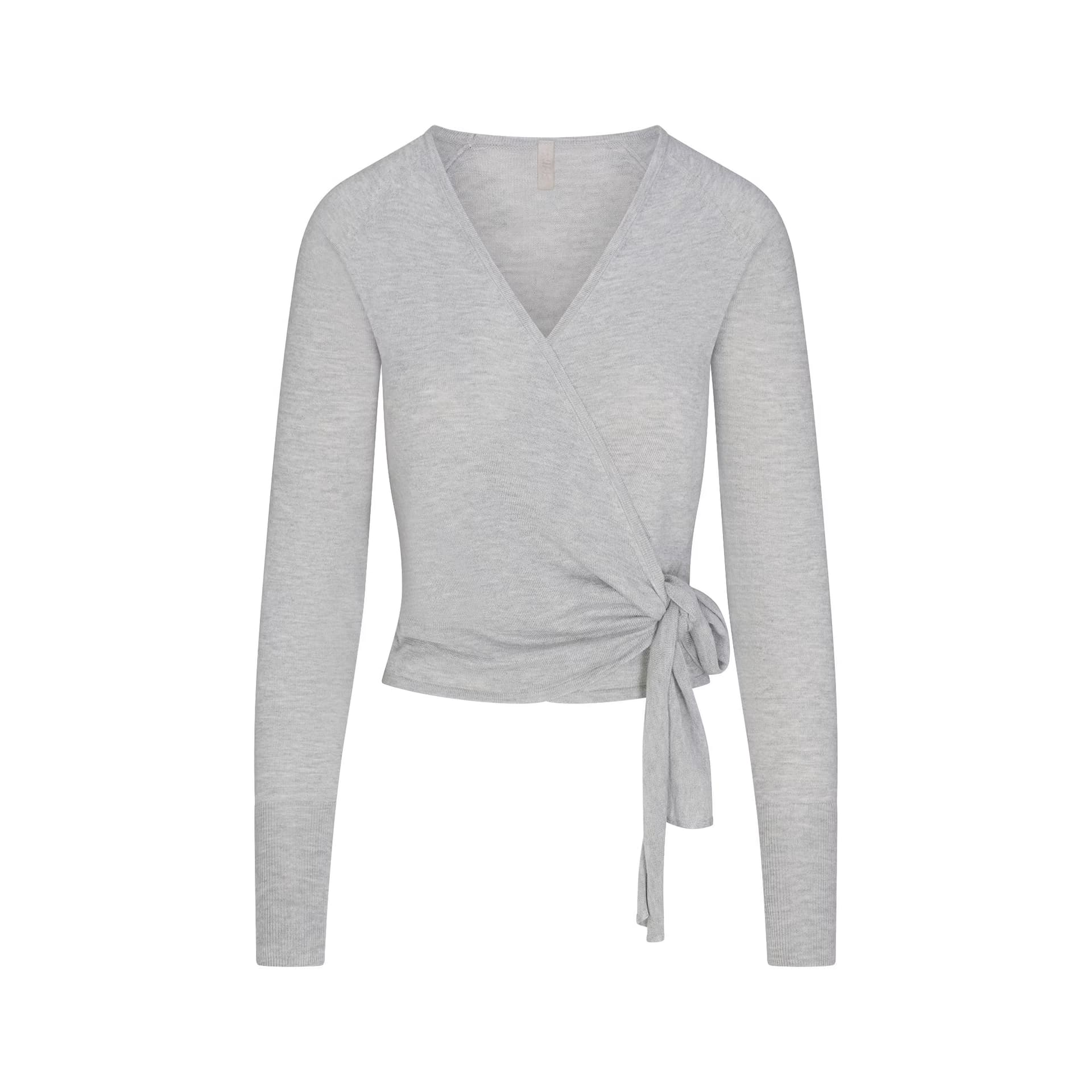 Кардиган Skims FW26 MID Heather Grey Mid Grey Женские Свитера - изображение 1
