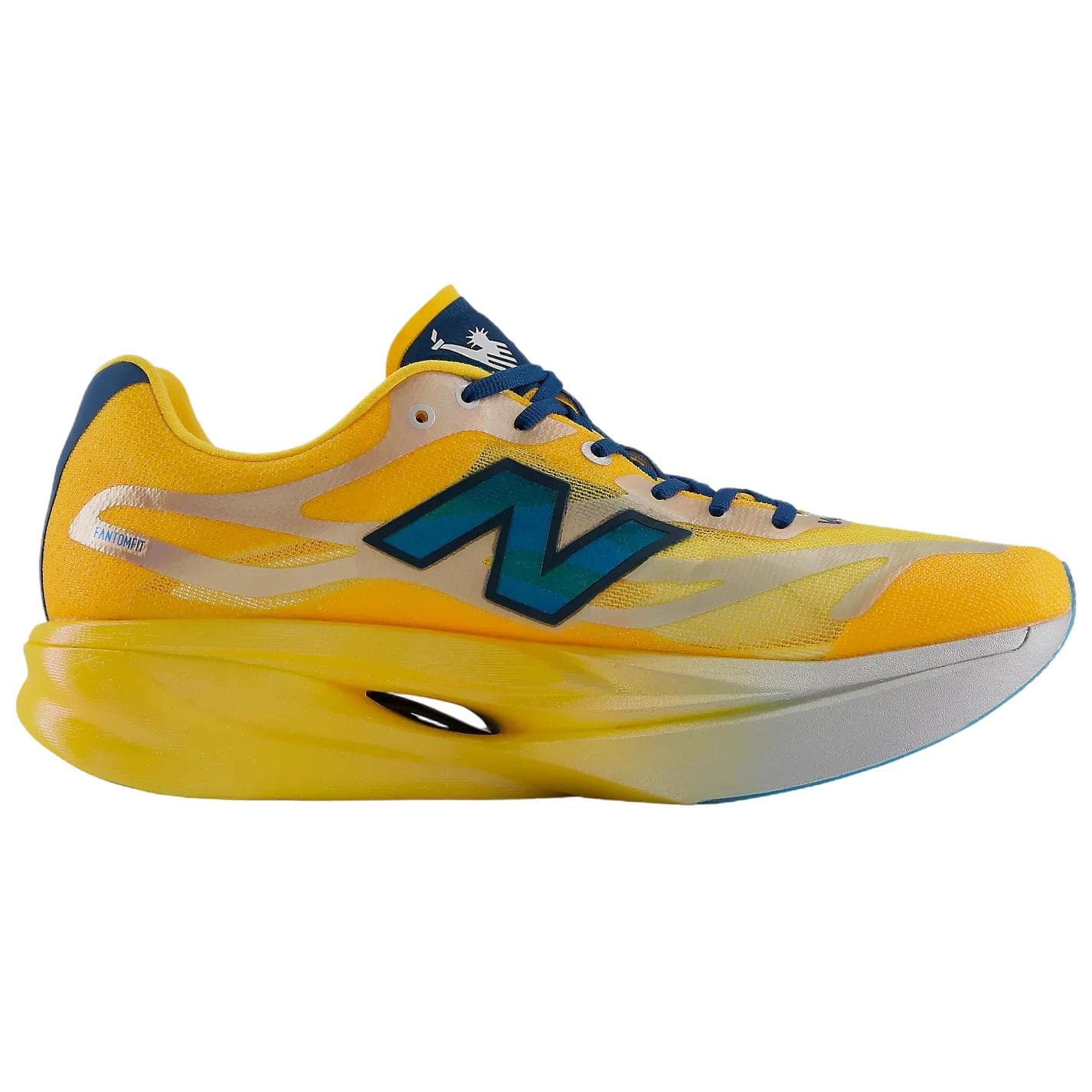 Кроссовки для бега new balance SuperComp Elite v6 Беговые кроссовки Low Топ Желтый Женские - изображение 2