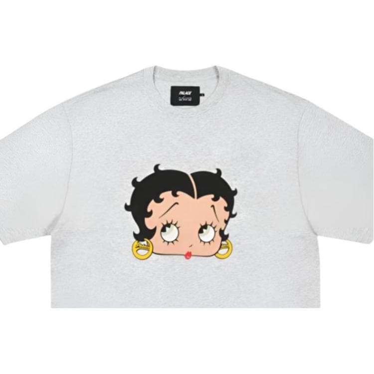 Футболка PALACE BETTY BOOP Серый Унисекс T-рубашка - изображение 2