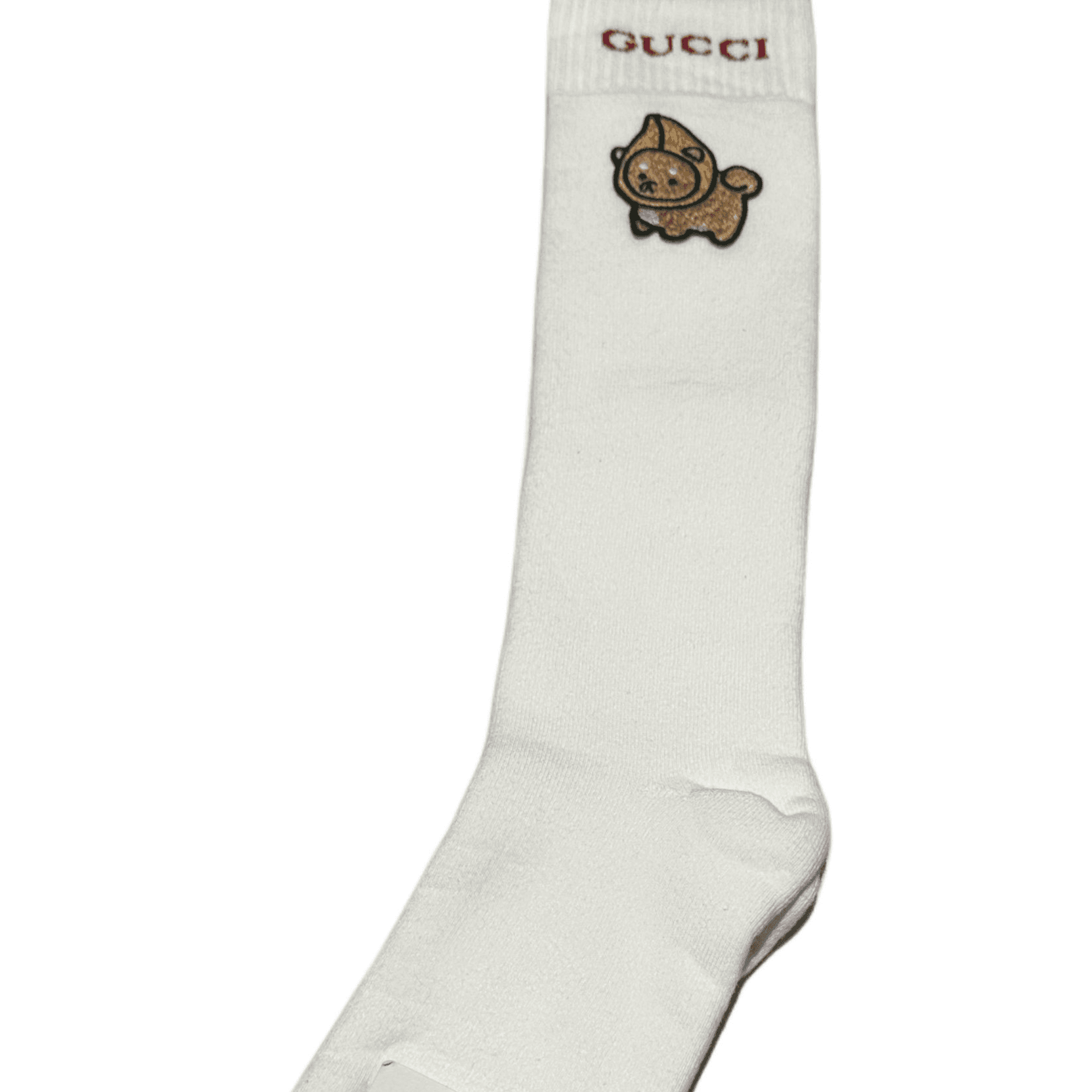 Носки GUCCI Белые Унисекс Носки до колена - изображение 4