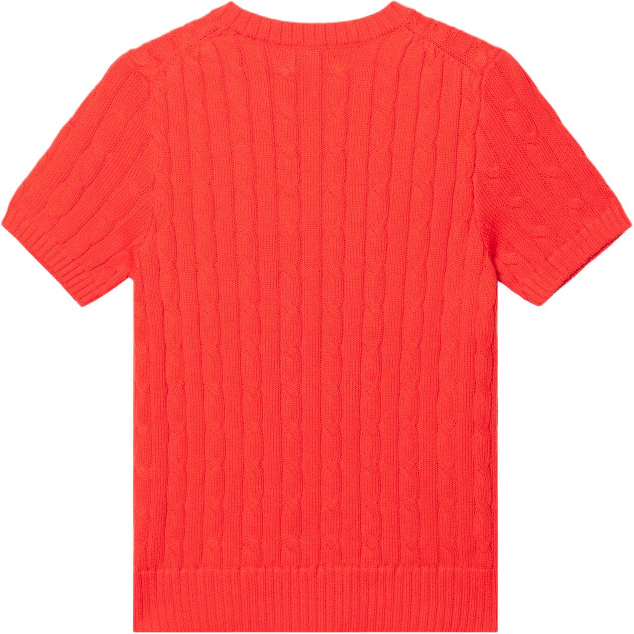 Футболка Polo Ralph Lauren Red Women's T-Shirts Поло Ralph Lauren Красные Женские Футболки - изображение 2