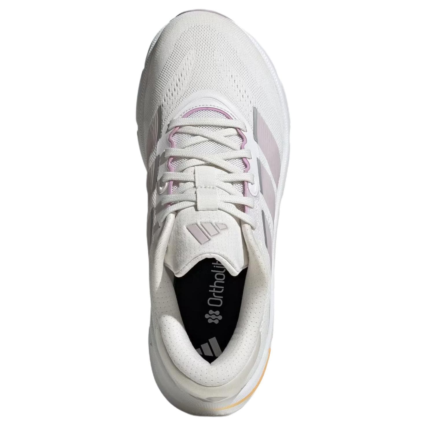 Кроссовки для бега Adidas QUESTAR 4 Беговые кроссовки Низкий Топ Облачный Белый Холодный Ледяной Фиолетовый Лайм Женские - изображение 4