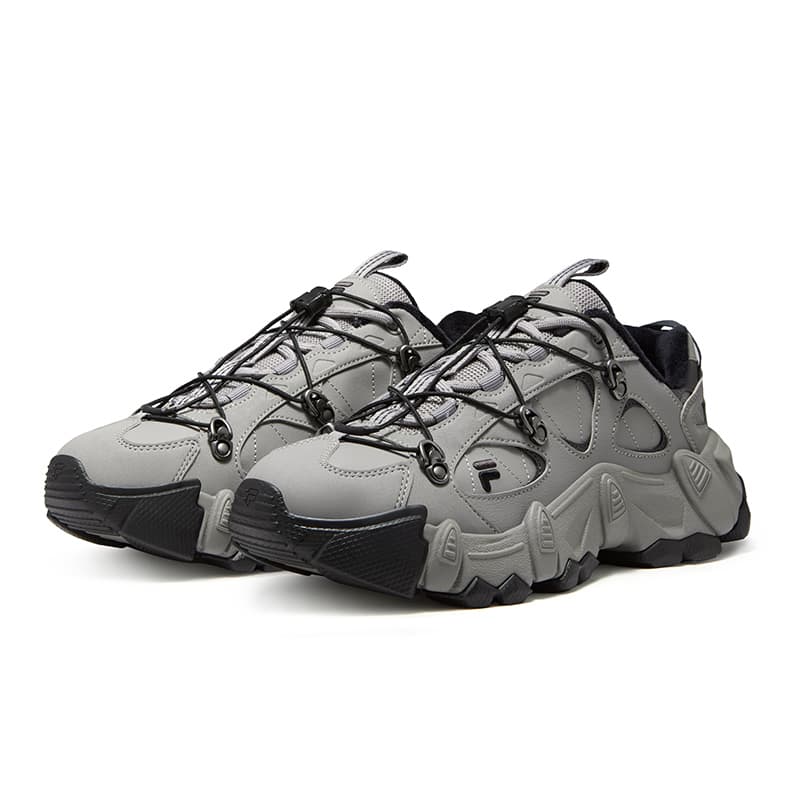 Кроссовки FILA FUSION Exocet Ii массивные кроссовки низкий топ фланель серый каменно-черный мужской - изображение 3