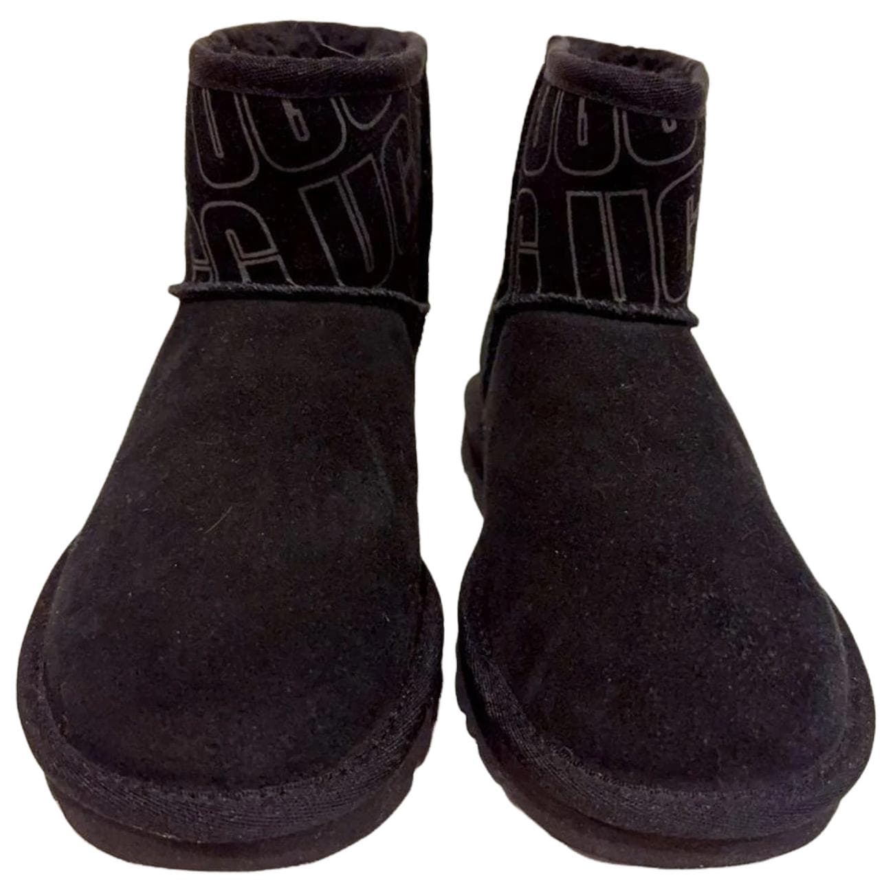 Ботинки зимние ugg Сноубутсы Черный Женские - изображение 2