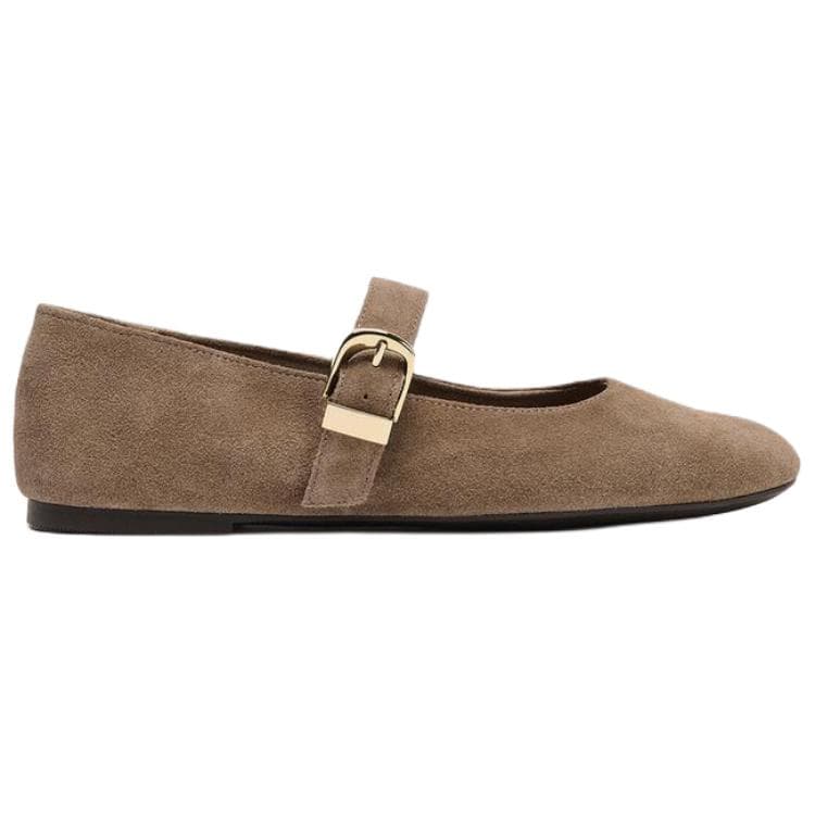 zara Туфли Мэри Джейн Low Топ Тауповый Женские - изображение 2
