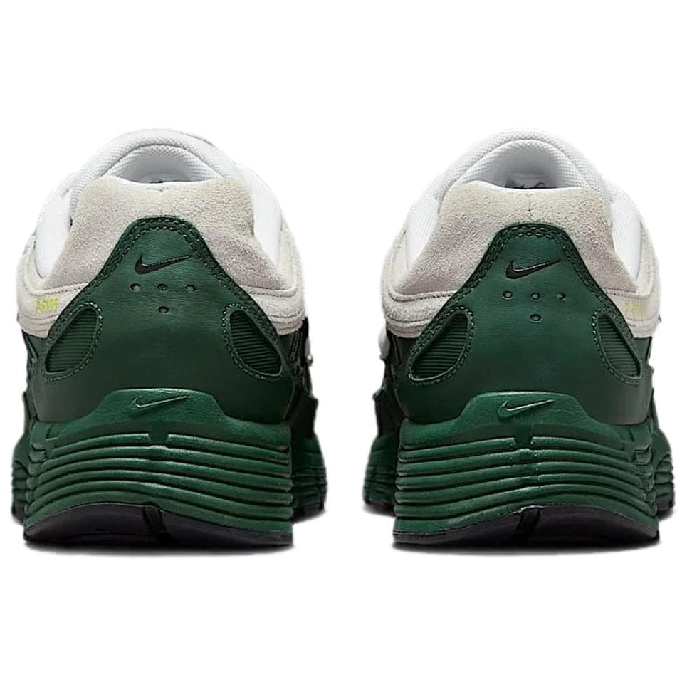 Кроссовки для бега Nike P 6000 Амортизация Устойчивость к истиранию Низкий Топ Беговые кроссовки Унисекс Белый Зеленый - изображение 5
