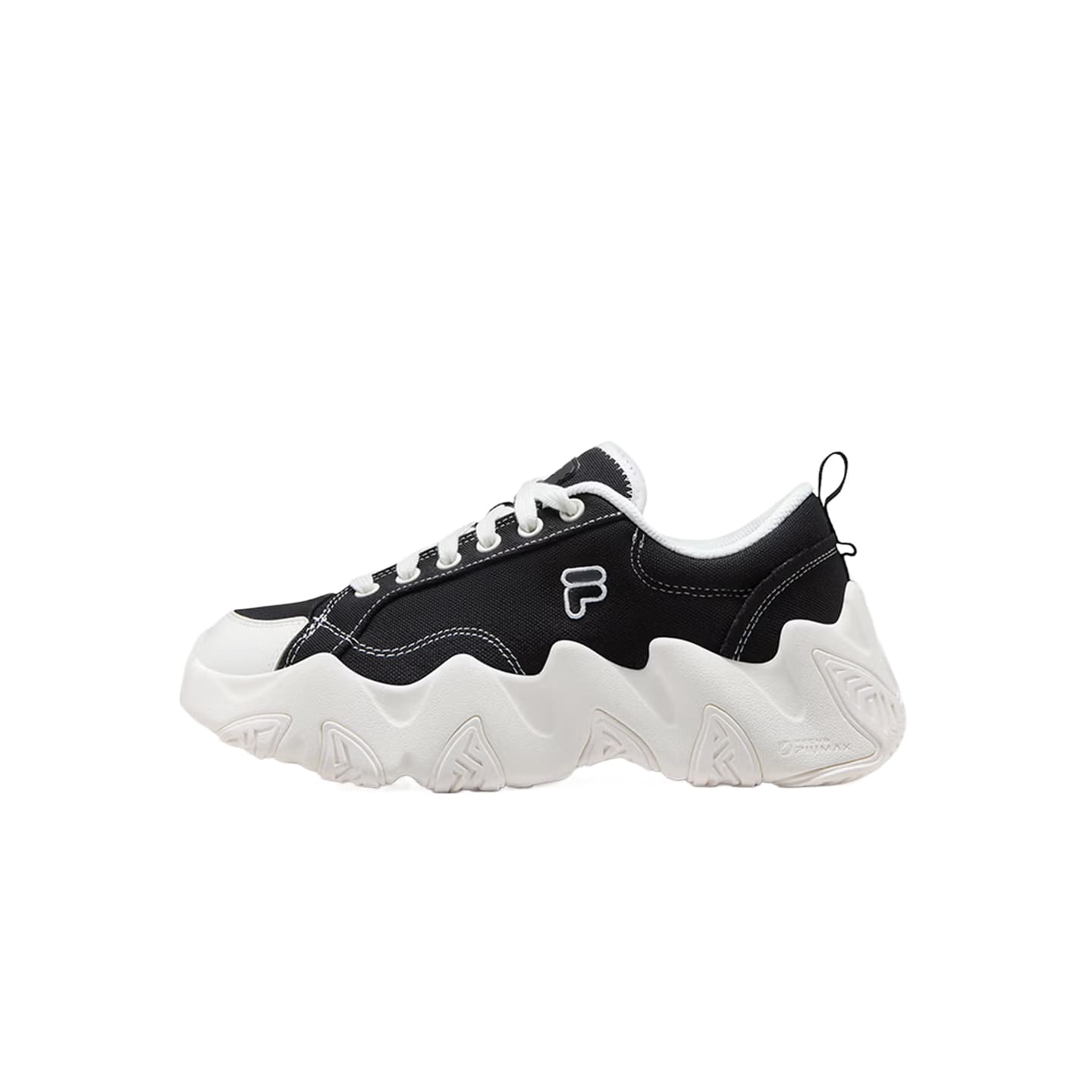 Кроссовки для спортзала FILA FUSION STARFISH Тренировочные кроссовки Низкий Топ Черный Снег Женские - изображение 1