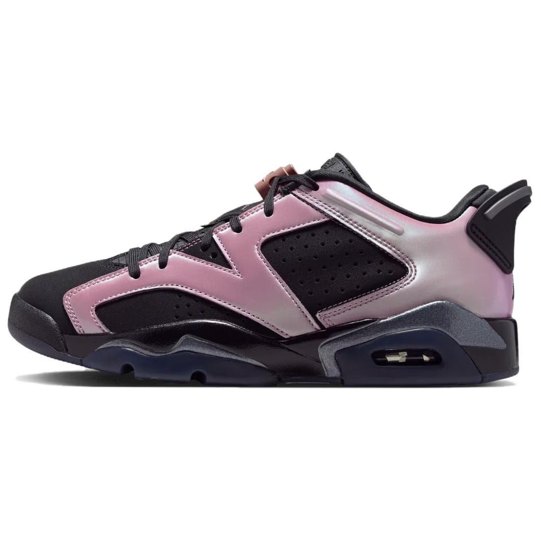 Ретро баскетбольные кроссовки Jordan Air Jordan 6 Ретро-баскетбольные кроссовки Low Топ Черный Пустыня Ягода Металл Серебряный Женские - изображение 1