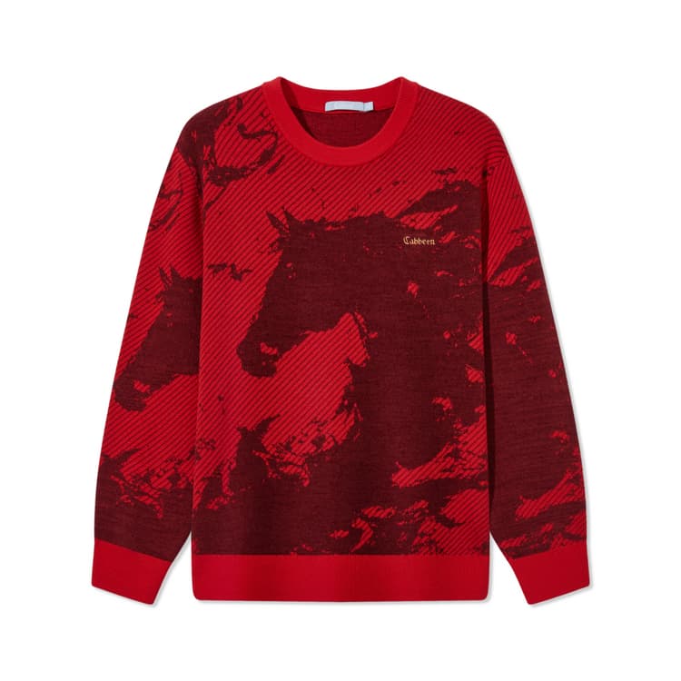 Кофта Cabbeen Year of The Horse Collection Мужской Свитеры - изображение 1