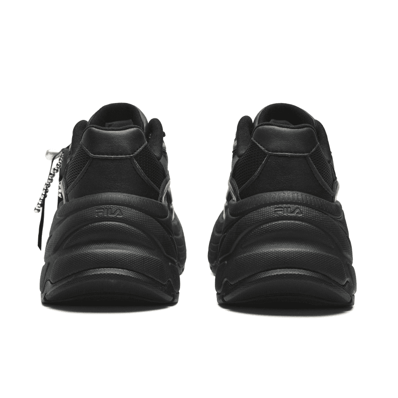 Кроссовки FILA SOFIA Fishbone Shoes Увеличение роста Баланс Легкий Антискользящий Лоу-топы Массивные кроссовки Женские Черный - изображение 6