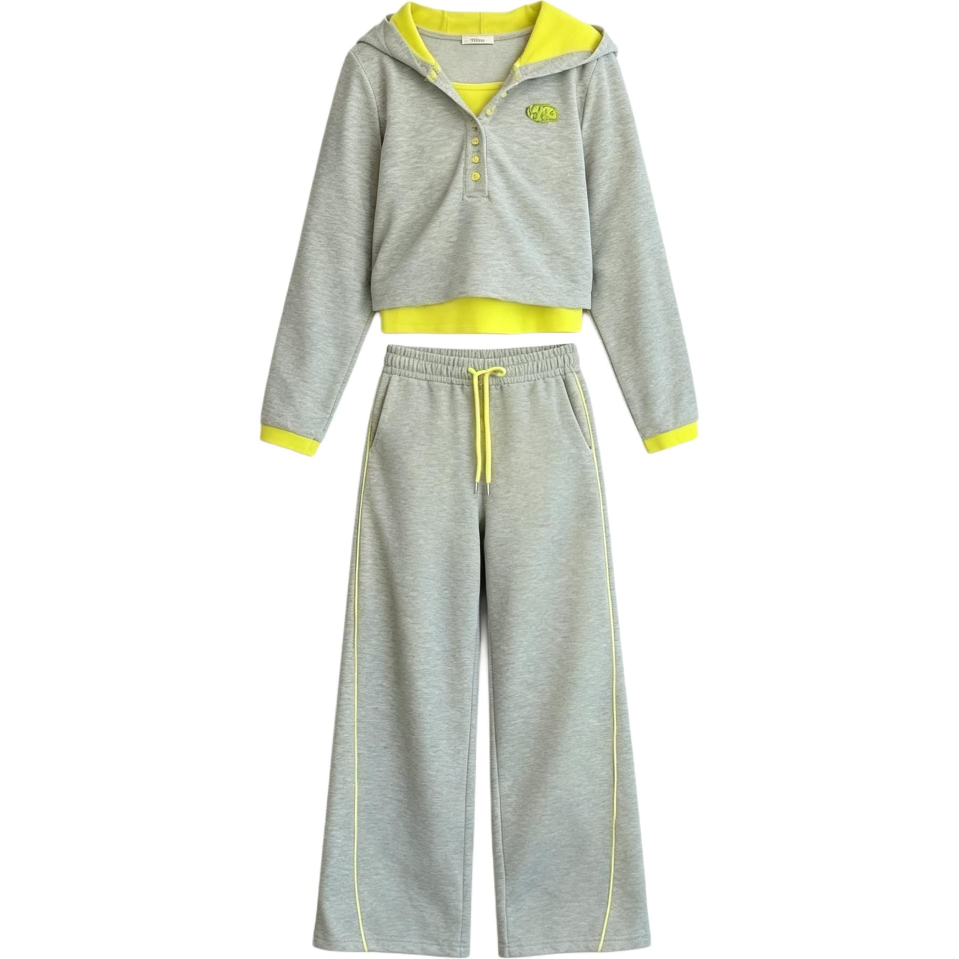 BOBBY ABLEY Серо-зеленый Kids Повседневные спортивные костюмы Наборы - изображение 1
