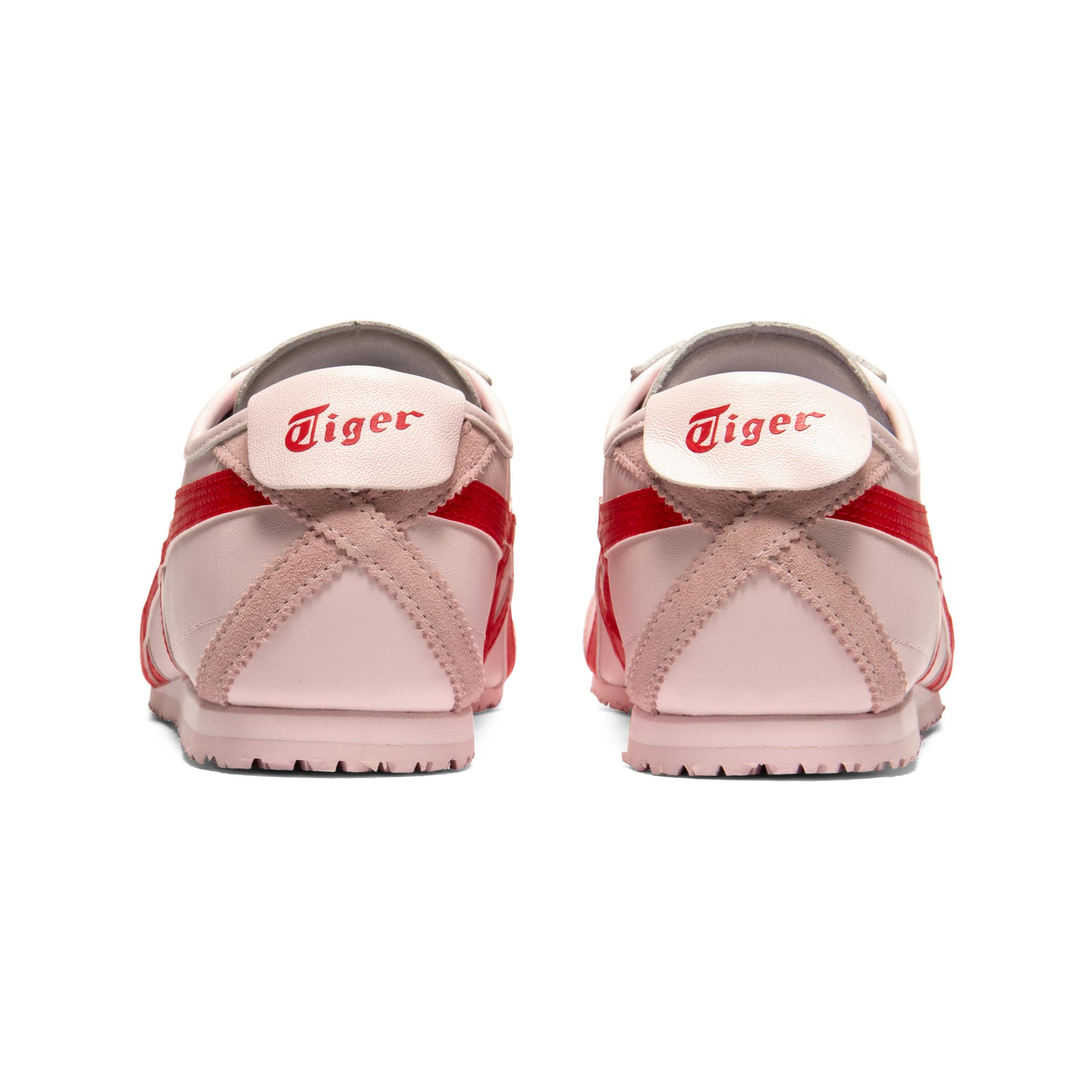 Кроссовки Onitsuka Tiger Mexico 66 Повседневная обувь Низкий Топ Кристально-розовый Классический красный Унисекс - изображение 6