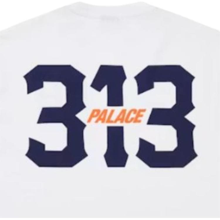 Футболка PALACE Detroit Tigers × MLB Белая Унисекс Футболка - изображение 4